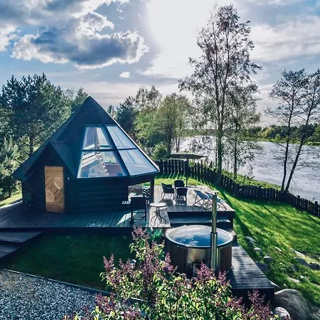 Osada Poli - Panoramiczny Nad Narwia Z Prywatna Balia I Hydromasazem *