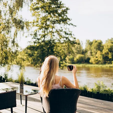 Lägenhet Osada Poli - Panoramiczny Nad Narwia Z Prywatna Balia I Hydromasazem Nowe Lachy
