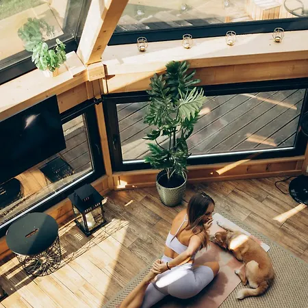 Osada Poli - Panoramiczny Nad Narwia Z Prywatna Balia I Hydromasazem 아파트