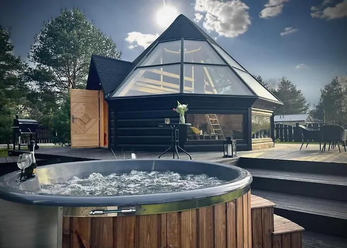 Osada Poli - Panoramiczny Nad Narwia Z Prywatna Balia I Hydromasazem Lägenhet Nowe Lachy