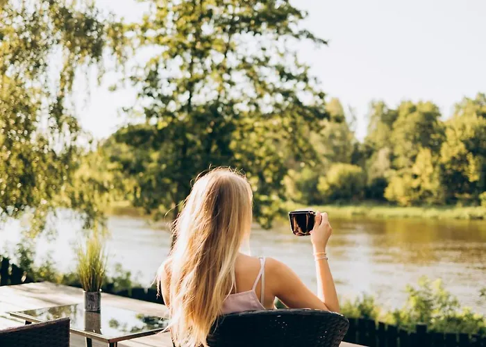 Lägenhet Osada Poli - Panoramiczny Nad Narwia Z Prywatna Balia I Hydromasazem Nowe Lachy
