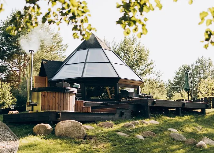 Osada Poli - Panoramiczny Nad Narwia Z Prywatna Balia I Hydromasazem Lägenhet Nowe Lachy